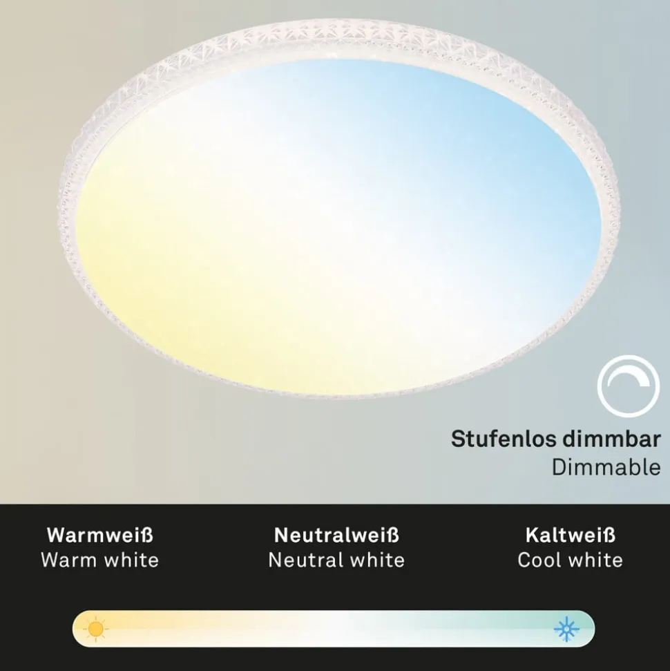Style LED-loftslampe, fjernbetjening