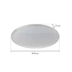 Style LED-loftslampe, fjernbetjening