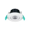 Sylvania indbygningslampe Obico 68, hvid, IP65, CCT, dæmpbar