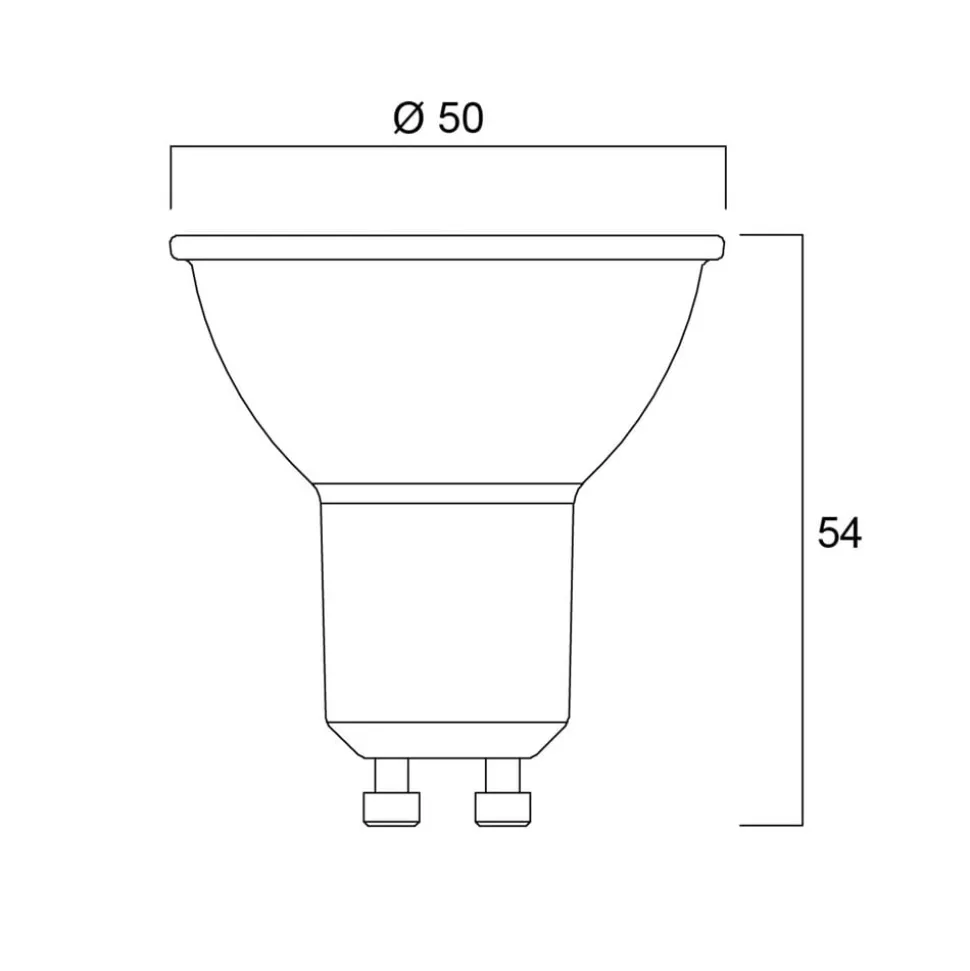 Sylvania LED-reflektor GU10 2,2W 4.000 K 350lm dim