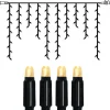 System 24 - udbygningskæde, LED-istapper, 2 x 1 m