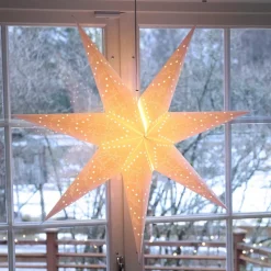 Syvtakket dekorationslampe Sensy Star