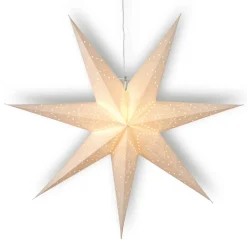 Syvtakket dekorationslampe Sensy Star
