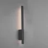 Tawa udendørs LED-væglampe af aluminium, antracit