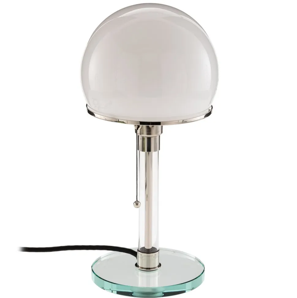 TECNOLUMEN Wagenfeld WG24 bordlampe med glasfod