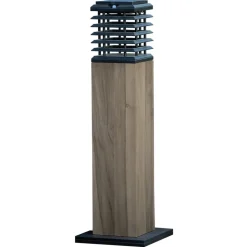 Tekura LED-gadelampe med solcelle, Duratek grå/grå