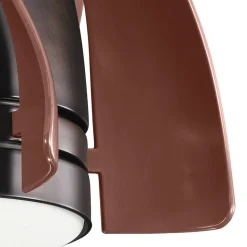 Terna LED-loftventilator, olieret/børstet bronze