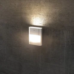 Theben theLeda D SU AL udend. væglampe, PIR-sensor
