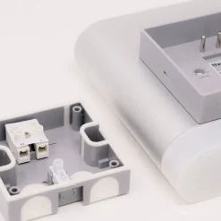 Theben theLeda D SU AL udend. væglampe, PIR-sensor