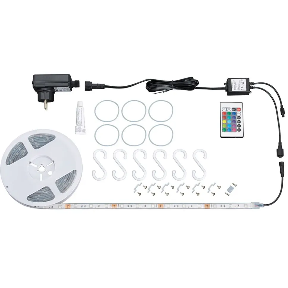 Til udendørs brug - RGB LED-strip Ora med fjernbetjening