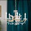 TJURA lysekrone med 5 lys 60 cm
