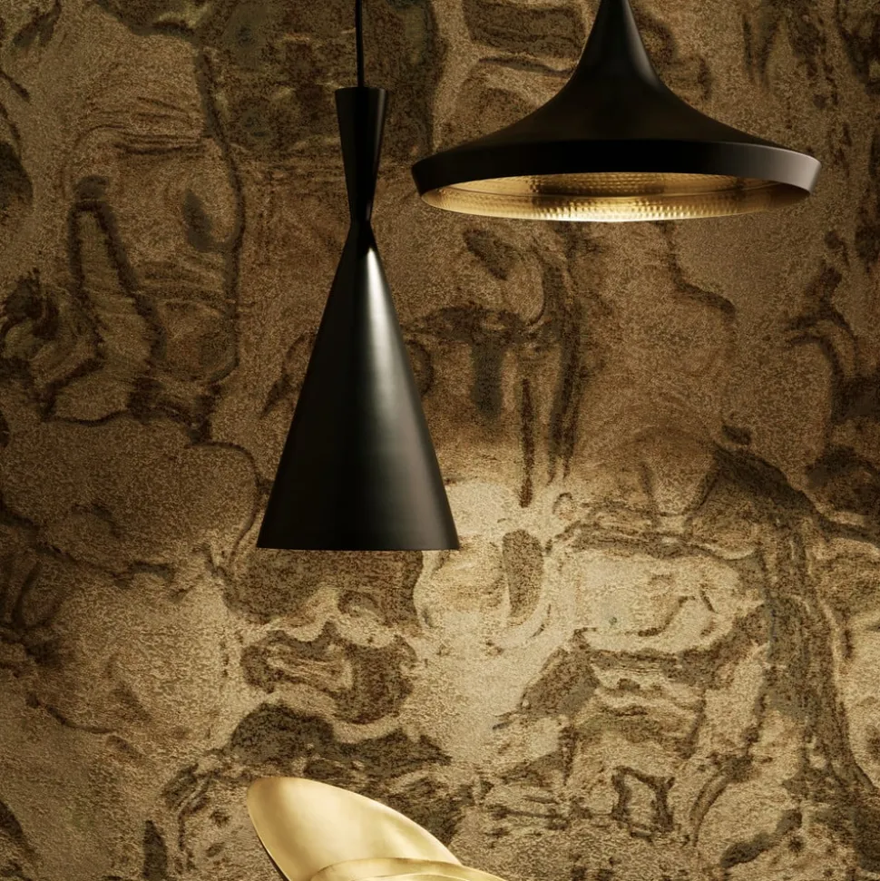 Tom Dixon Beat Tall LED-pendellampe, sort