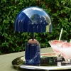 Tom Dixon Bell bærbar LED-bordlampe, indigo, 28 cm
