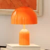 Tom Dixon LED-batteridrevne LED-bordlampe Bell Portable, rød, højde 28 cm