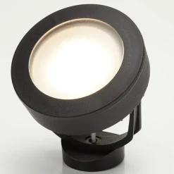 Tommy indbygningsspot, rundt, sort, 1 lk. 10 W CCT