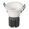 Toodle LED-indbygningsspot rund asymmetrisk, hvid
