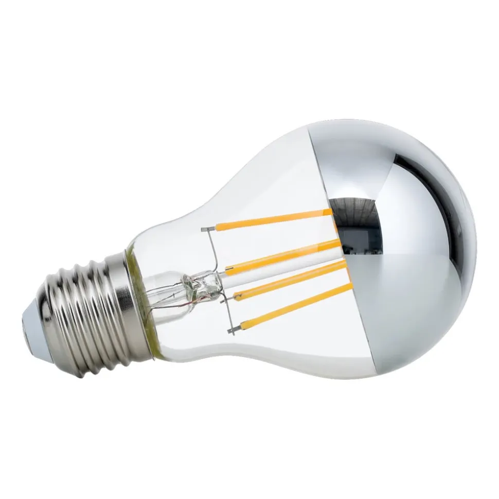 Topforspejlet LED-pære E27 8 W varmhvid, dæmpes