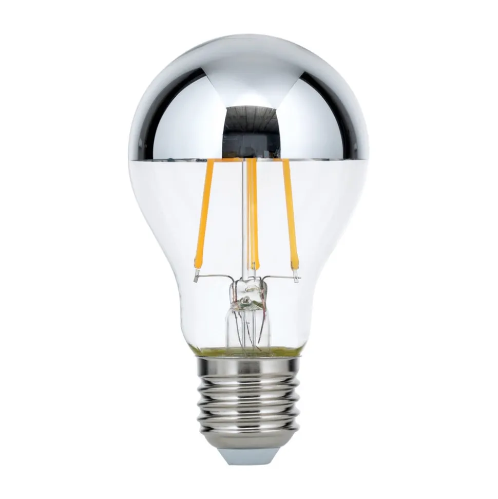 Topforspejlet LED-pære E27 8 W varmhvid, dæmpes