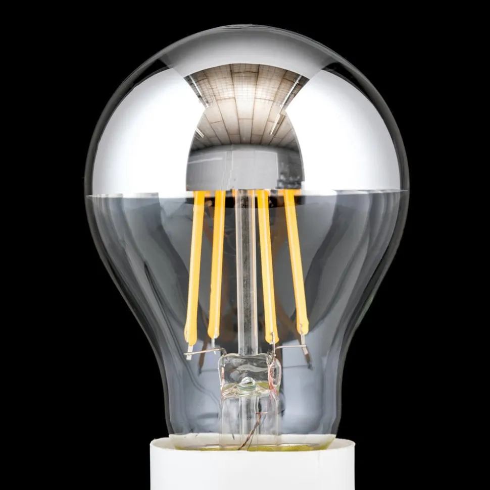 Topforspejlet LED-pære E27 8 W varmhvid, dæmpes