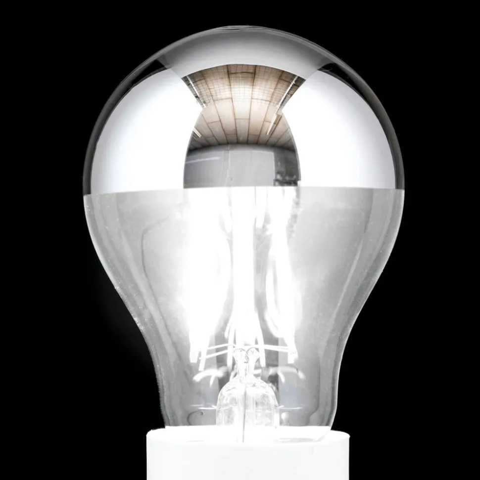 Topforspejlet LED-pære E27 8 W varmhvid, dæmpes