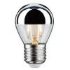 Topforspejlet pære E27 drop 827silver 2,6W