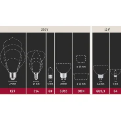 Topforspejlet pære E27 drop 827silver 2,6W