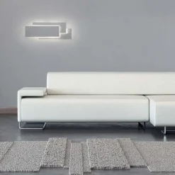 Topmoderne LED væglampe Edge i hvid