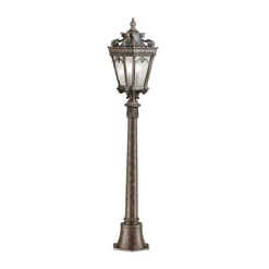 Tournai vejlampe, højde 110 cm, aluminium, glas