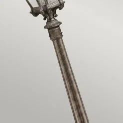 Tournai vejlampe, højde 110 cm, aluminium, glas