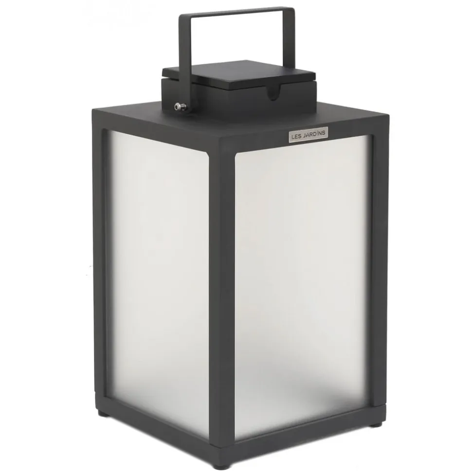 Tradition LED-solcellelanterne, antracit, højde 40 cm