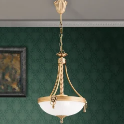 Traditionel hængelampe Noam, 34 cm