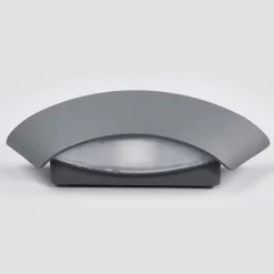 Trapezformet LED-udendørsvæglampe Glen med IP65