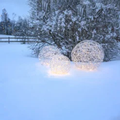 Trassel LED udendørs dekoration Ø 37,5 cm