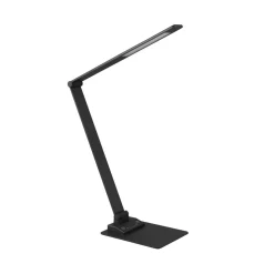 Travis LED-bordlampe, sort, CCT, dæmpbar, touch, USB