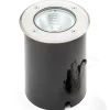 Tuva - LED-nedgravningslampe i rund form, IP65