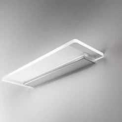 Tynd LED-væglampe, anodiseret aluminium, aluminium, PMMA, op/ned