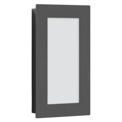 Udendørs LED-væglampe, 3008 grafit, sensor