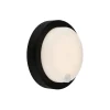 Udendørs LED-væglampe 3765015, sensor, sort