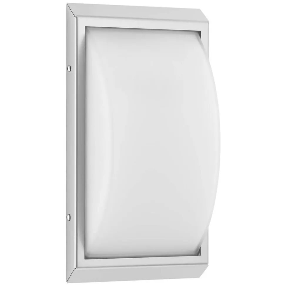 Udendørs LED-væglampe 052, stål, glas, bevægelsessensor