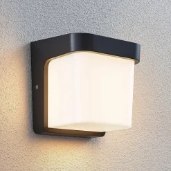 Udendørs LED-væglampe Adenike uden sensor