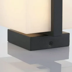 Udendørs LED-væglampe Auron, terningformet