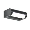 Udendørs LED-væglampe CMD 9052, bredde 18 cm, antracit, IP65