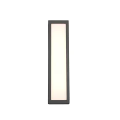 Udendørs LED-væglampe Fuerte, antracit, aluminium, IP54
