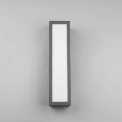 Udendørs LED-væglampe Fuerte, antracit, aluminium, IP54