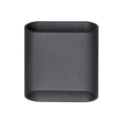 Udendørs LED-væglampe, grafit, op & ned, CCT, dæmpbar, aluminium