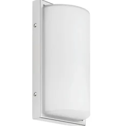 Udendørs væglampe 040 med sensor, hvid