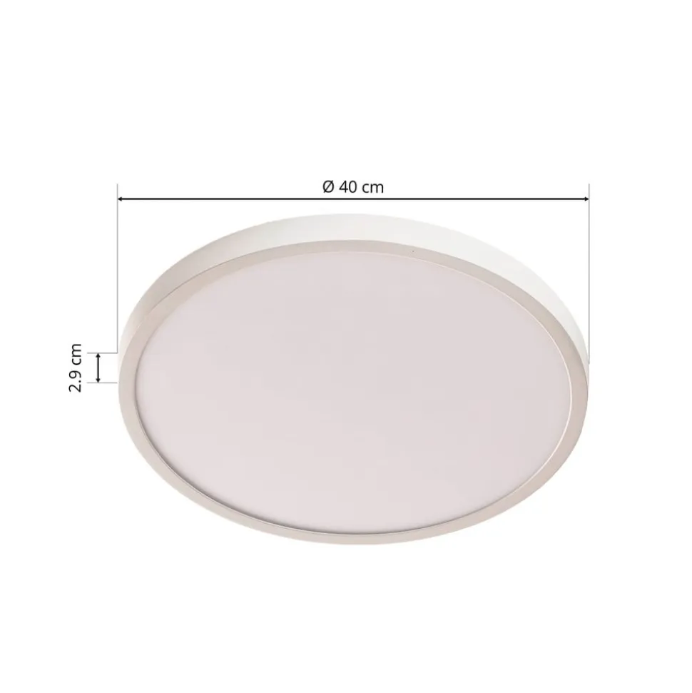 Ultraflad LED-loftlampe Lero Ø 40 cm