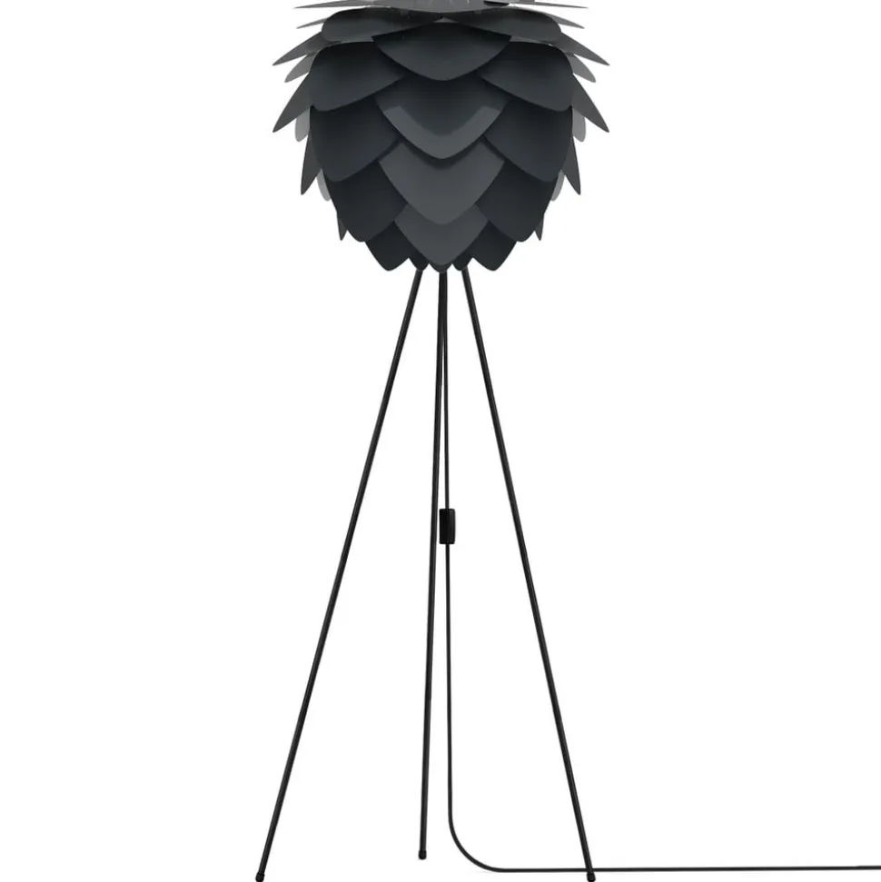 UMAGE Aluvia medium gulvlampe antracit