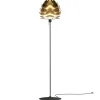 UMAGE Aluvia mini gulvlampe messing/sort