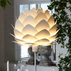 UMAGE Aluvia mini gulvlampe perlemor